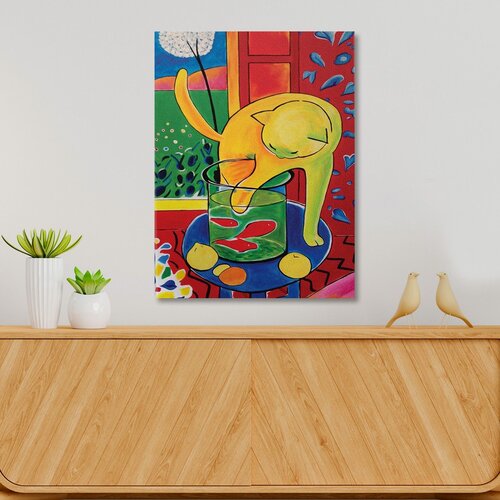 Wallity KNV4398_3040 (30 x 40) multicolor decorative canvas painting Slike