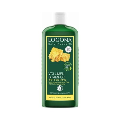 Logona &amp;scaron;ampon za volumen sa pivom i medom - 250 ml Slike
