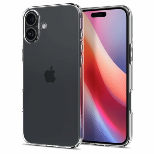 Spigen Liquid Crystal ACS08190 maska za iPhone 16 - Crystal Clear Cijene