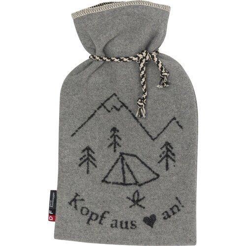 David Fussenegger SILVRETTA termofor "Kopf aus", 2 litra - temno siva Cene