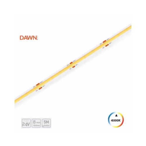 Dawn led traka hl cob nw 24V IP20 (5met, 4.8W/m, 8mm) Cene