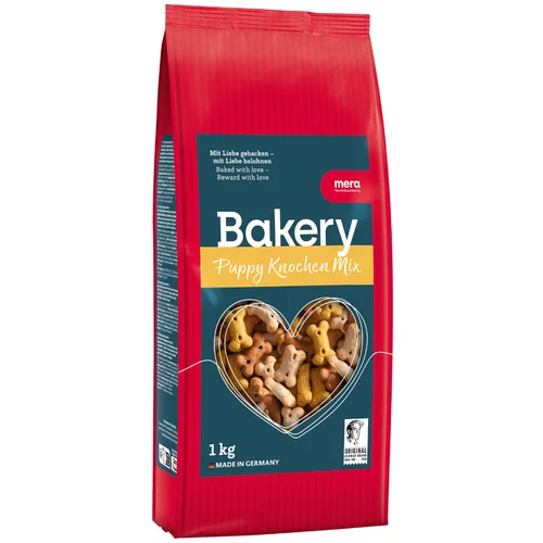 mera Bakery Snacks Puppy Bones Mix - 1 kg