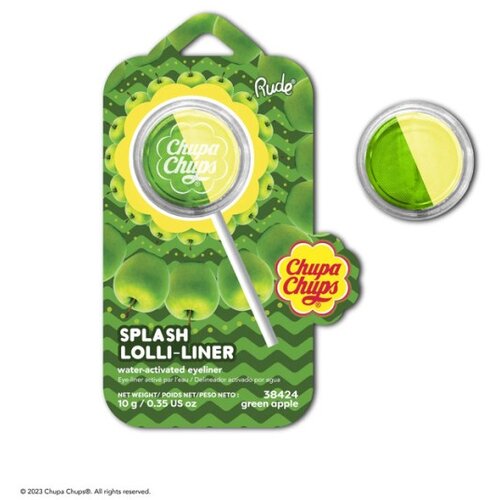 Rude Cosmetics ajlajner u boji chupa chups splash lolli-liner green apple 10g Slike