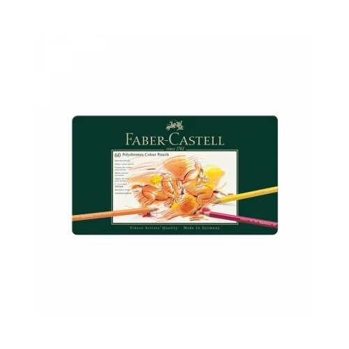 Faber-Castell Drvene bojice Polychromos 1/60 110060 metalna kutija Slike