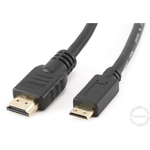 Gembird CC-HDMI4C-10 HDMI v1.4 digital audio/video interface cable with mini (C) male connector 3m kabal Slike