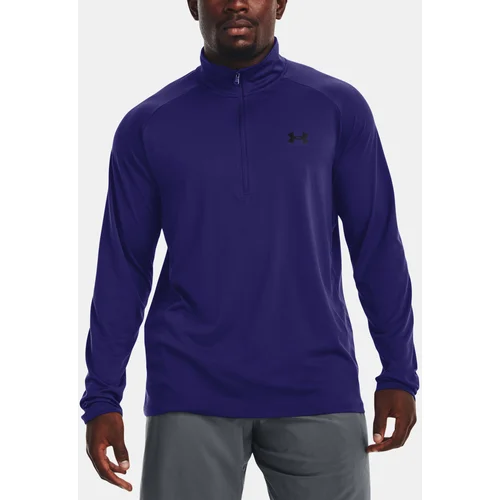 Under Armour T-Shirt UA Tech 2.0 1/2 Zip-BLU - Men