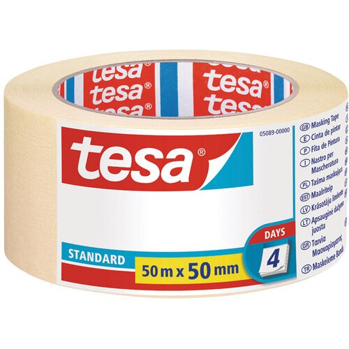 Traka ljepljiva krep 50mm/50m standard eko tesa 5089 Slike