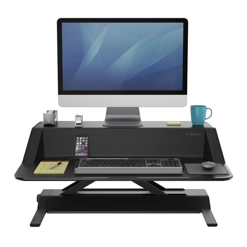 Fellowes Radna platforma Fellwoes Lotus Sit-Stand crna 0007901 Slike