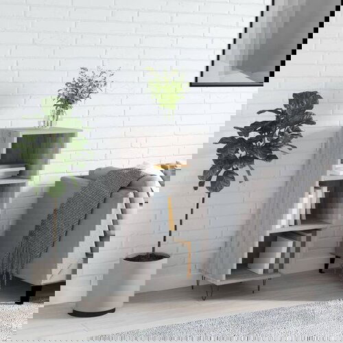 VidaXL Komoda boja hrasta sonome 34 5x32 5x90 cm konstruirano drvo Slike
