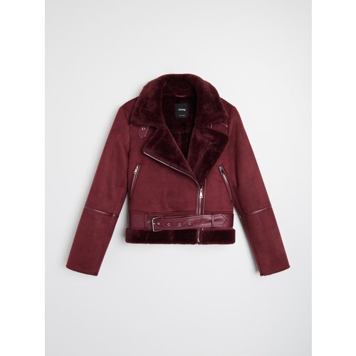Sinsay Biker jakna s krznom Slike