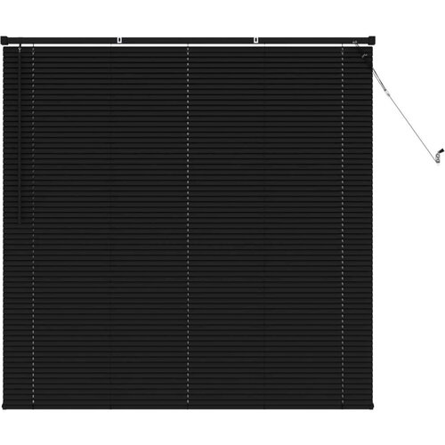  Venecijanska roleta Podesiva Crna 150 x 160 cm PVC - Crna 160 x 150 cm Slike