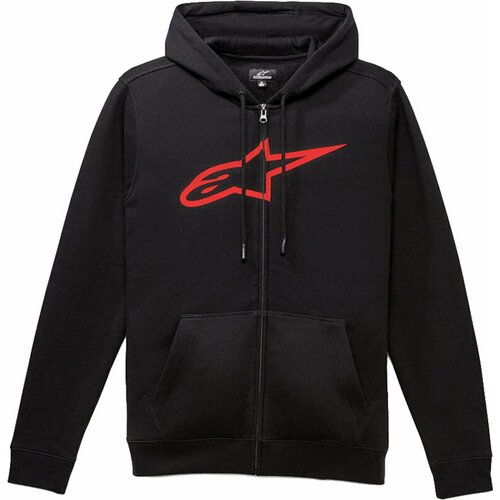 Alpinestars Ageless II Fleece Black/Red XL Hoodica Slike