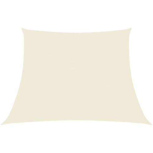 vidaXL Jedro za zaštitu od sunca 160 g/m² krem 4/5 x 4 m HDPE Cijene
