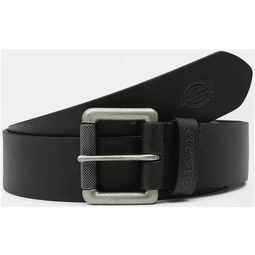 Dickies South shore leather belt Crna