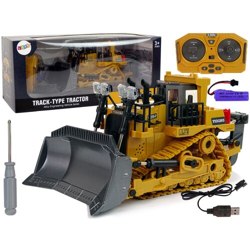 Lean_Toys Buldožer na daljinsko upravljanje 2,4 G Premična žlica na daljinsko upravljanje Cene