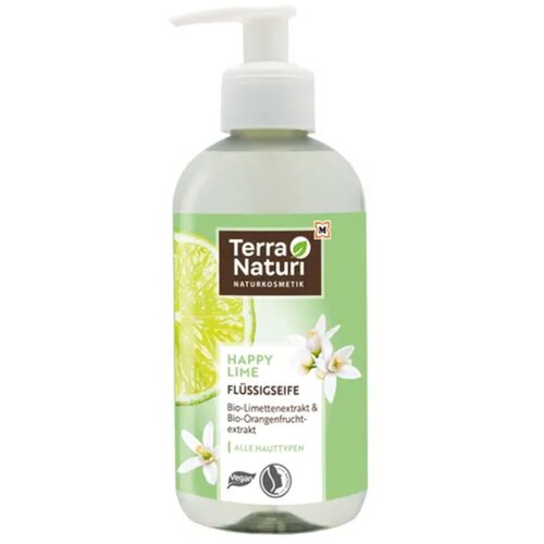 Terra Naturi Tekoče milo Happy Lime - 300 ml Slike