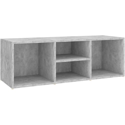  Klupa za spremanje obuće siva boja betona 105x35x35 cm iverica Slike