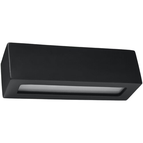 Nice Lamps Črna keramična stenska svetilka Vega Cene