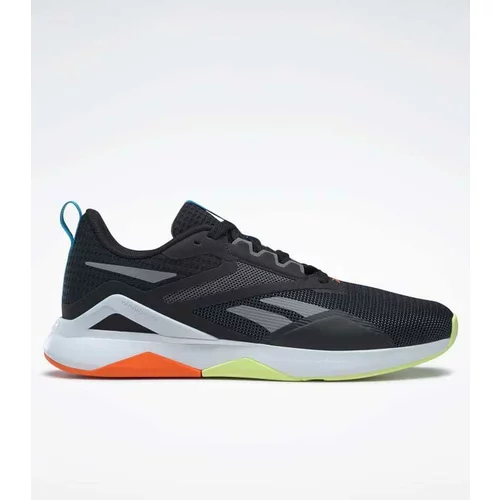 Reebok Sportske cipele 'NANOFLEX TR 2.0' svijetložuta / kameno siva / tamno narančasta / crna / bijela