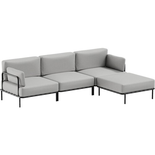 Sit Sit Svijetlo sivi vrtni modularni kauč 234 cm Salve &amp;ndash; Slike