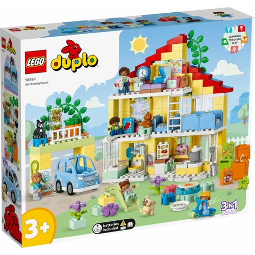 Lego DUPLO® 10994 Obiteljska kuća 3-u-1