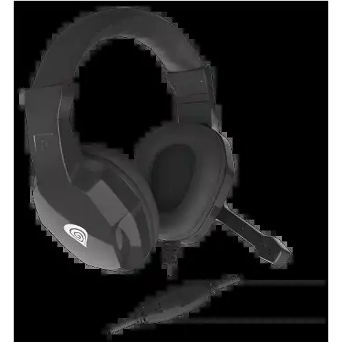 Genesis Argon 100 gamer slušalke z mikrofonom, črne