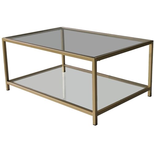Neostill Kavna mizica v zlati barvi 60x90 cm Astro - Neostill Slike