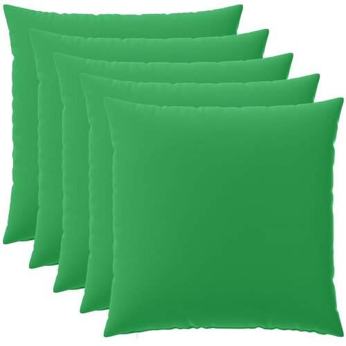  Presvlaka za jastuk 6 pcs HEERLEN Zelena 60 x 60 cm Poliester Cene