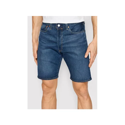 Levi's Jeans kratke hlače 501® Hemmed 36512-0152 Mornarsko modra Regular Fit