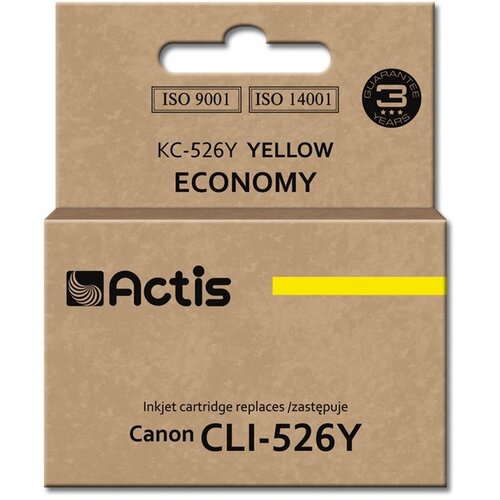 Actis KC-526Y Ink (replacement for Canon CLI-526Y; Standard; 10 ml; yellow) Cijene