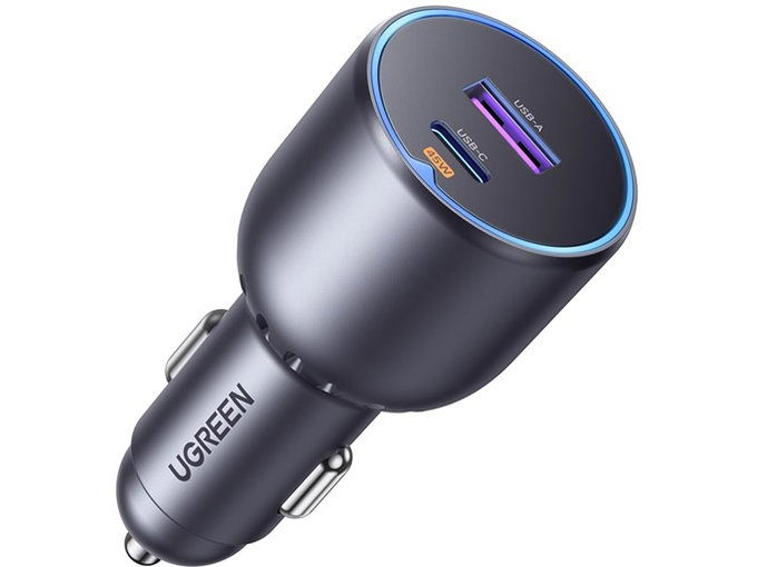 Ugreen 63W USB, USB-C, auto punjač Slike