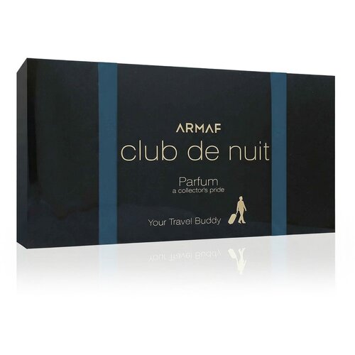 Armaf Mu&amp;scaron;ki parfemski set Club de Nuit Intense za mu&amp;scaron;karce putni EDP, 2 x 12 ml + kesica + putni set Slike