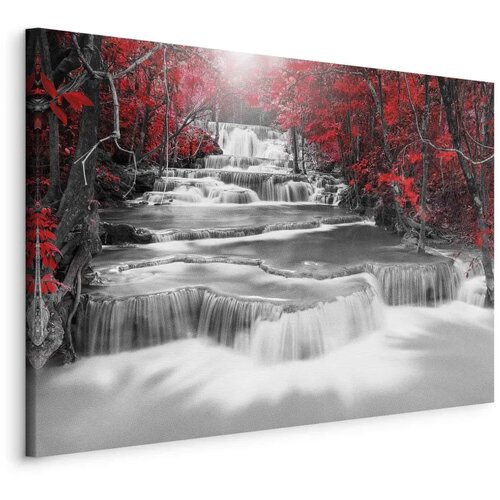  Slika - Cascade of Thoughts (1 Part) Wide Red 30x20 Standard Cene