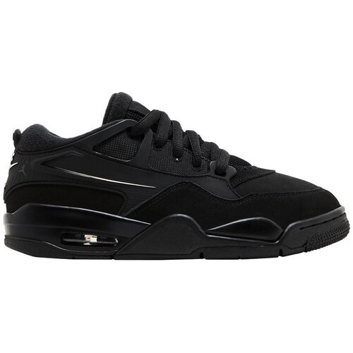 Nike Nizke superge Jordan 4 RM Black Cat (GS) Črna Slike