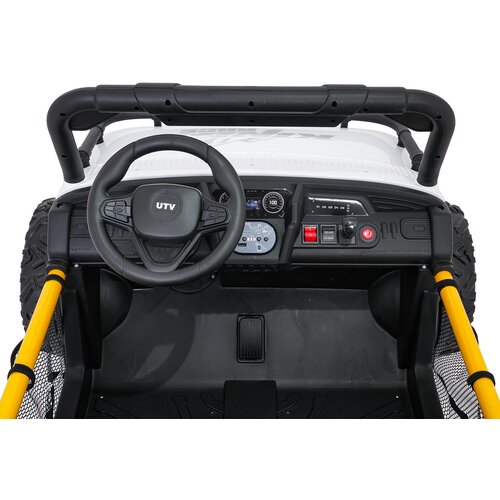Buggy na akumulator UTV SPEED 2x80W- dvosjed - bijeli Slike