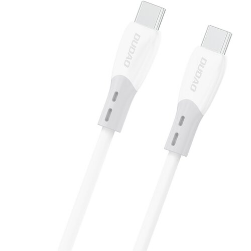  Kabel za polnjenje Dudao L25SC USB - C / USB - C 60W 1m - Bela KP41385 Cene
