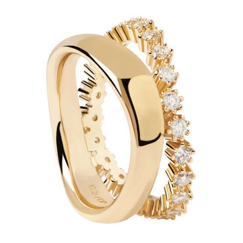 Ženski pd paola motion zlatni prsten sa pozlatnom 18k ( an01-463-14 ) Slike