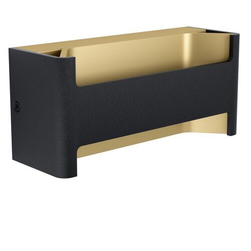 Eglo DEKORAT. STENSKA SVETILKA FELONICHE 10W ČRNA / ZLATA Cene