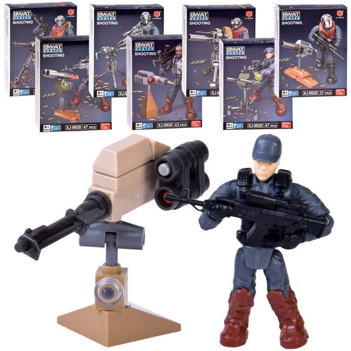  SWAT policajci, pokretna figura, vojnik, model za sastavljanje ZA5724 Slike