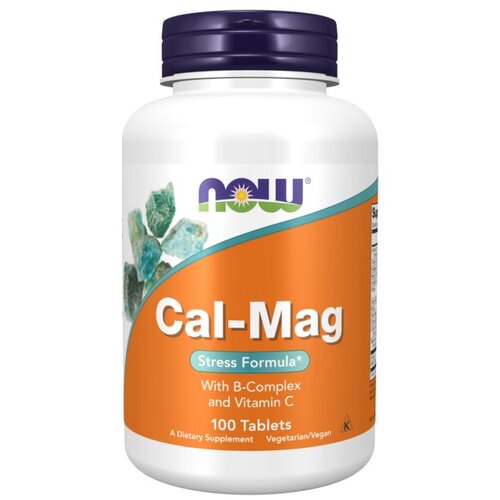 Now Foods Cal-Mag stres formula NOW (100 tablet) Slike
