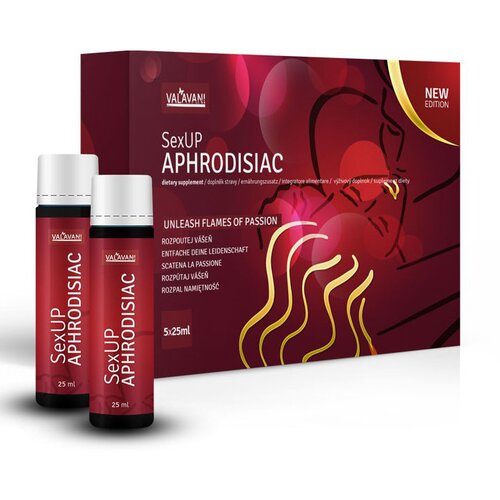 Valavani SexUP Aphrodisiac For Both Men and Women 5x25ml Slike
