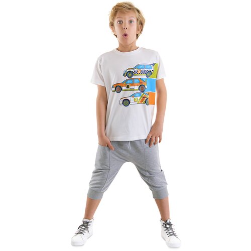 Mushi Boy Racer T-shirt Capri Shorts Set Slike