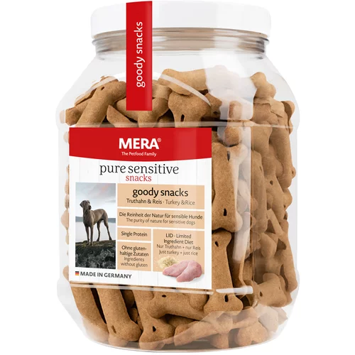 Meradog Pure Sensitive MERA pure sensitive Goody Snacks 600 g - Puretina i krumpir