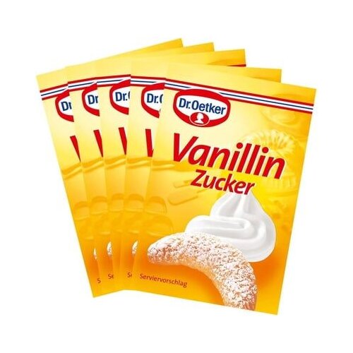 Dr. Oetker Vanilin sladkor - 5 paketov Slike