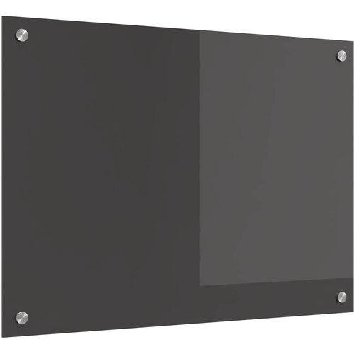 Kuhinjski zid Tamno siva 70 x 50 cm Staklo otporno na udarce Cijene