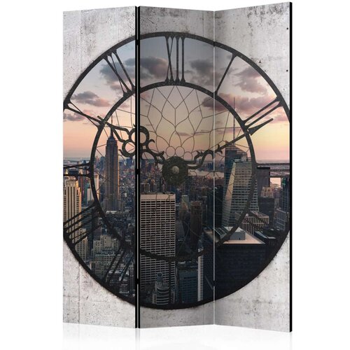  Paravan u 3 dijela - NYC Time Zone [Room Dividers] 135x172 Cijene