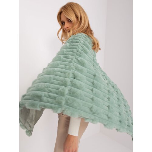 Wool Fashion Italia Poncho-AT-PN-2347.68-pistachio Cene