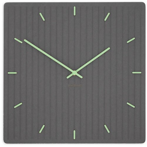 Von Der Factory Zidni sat Luxhora Lineara Black 11 boja kazaljki Cijene