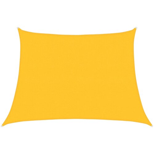  Jedro za za&amp;scaron;titu od sunca 160 g/m&amp;sup2; Trapez žuto 4/5x3 m HDPE Slike