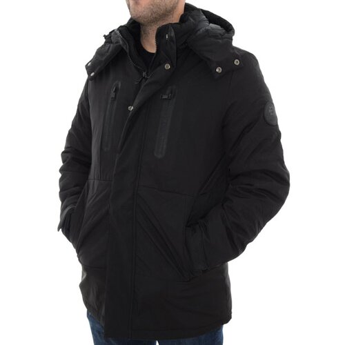 Eastbound muška jakna mns long plain jacket crna EBM785-BLK Slike